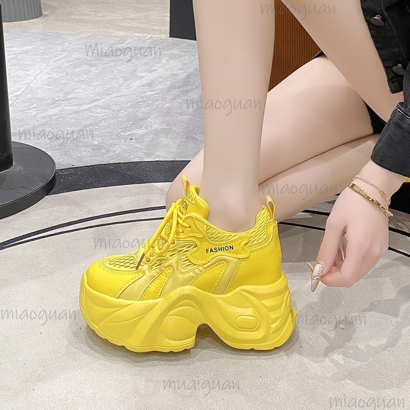 Wedge Espadrille Women - Tênis Feminino Plataforma Chunky Respirável em