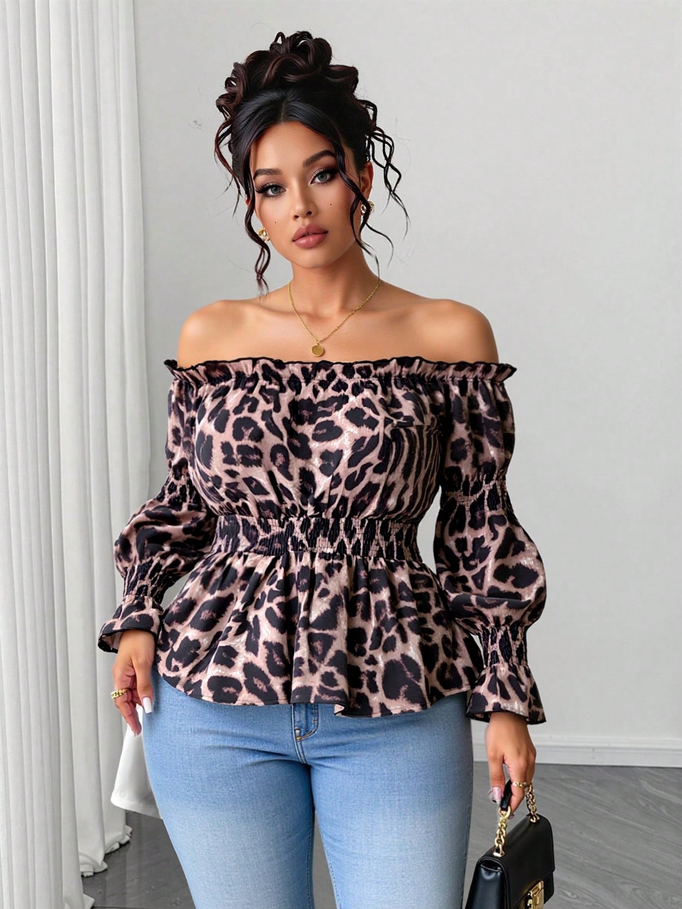 Blusa Feminina Plus Size com E - Blouse Off Shoulder avaliação e preço