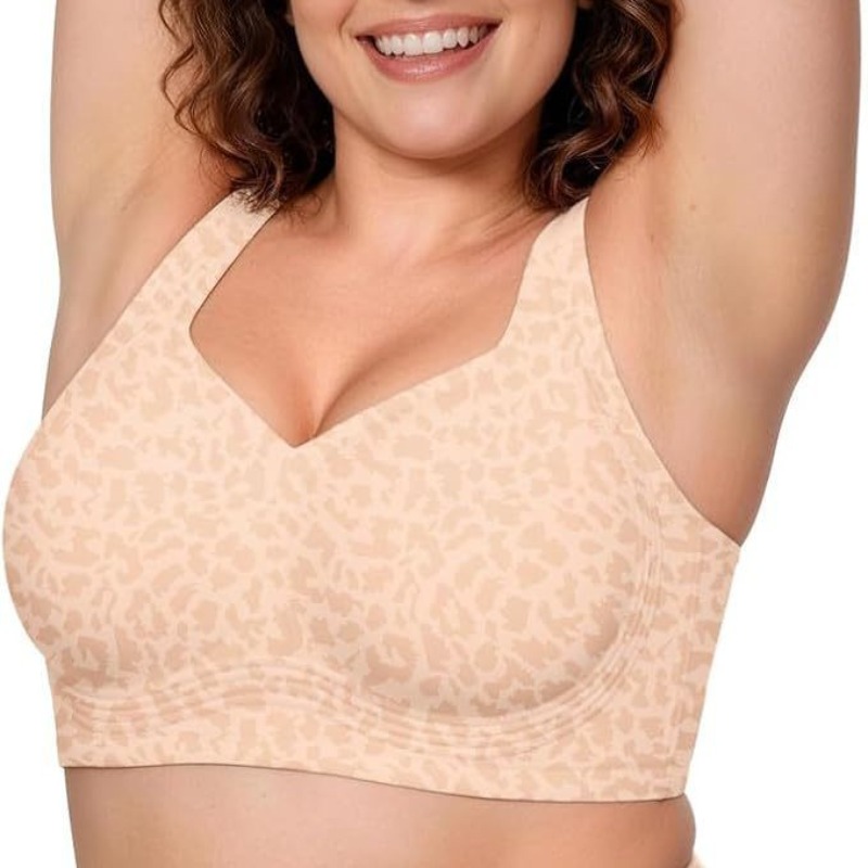 Sutiãs Leopard Jelly sem aro,  - Bralette Triangle Set avaliação e preço