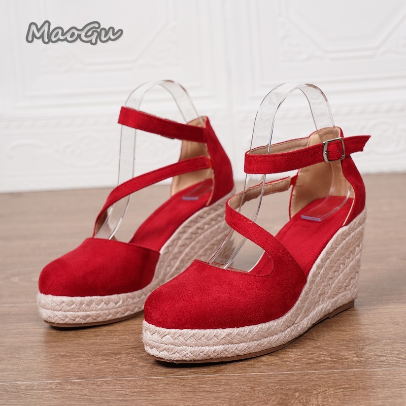 Sandálias Anabela Femininas de - Wedge Espadrille Women avaliação e preço