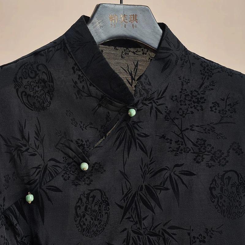 Francês novo estilo chinês che - Blouse Off Shoulder avaliação e preço