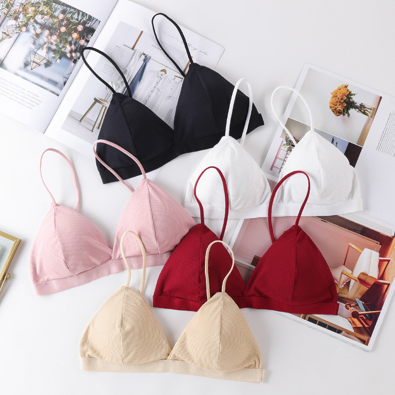 3D Sexy Lingerie Seamless Spor - Bralette Triangle Set avaliação e preço