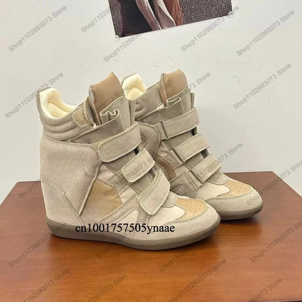 Tênis Feminino Cano Alto com S - Wedge Espadrille Women avaliação e preço
